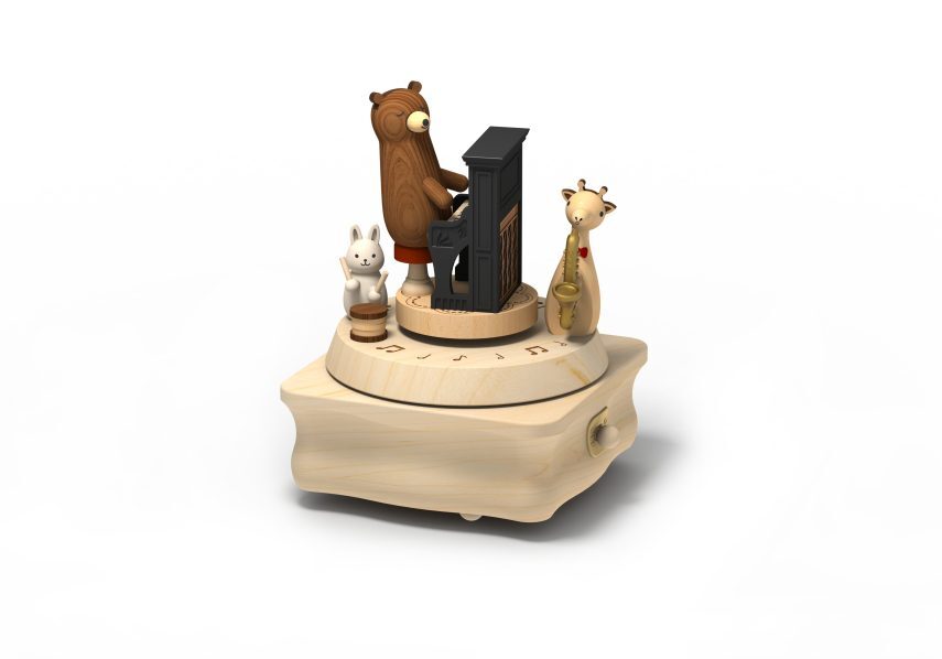 Good Friend Concert - Exclusive Double Rotate Music Box