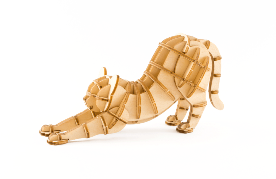 Stretching Cat Puzzle