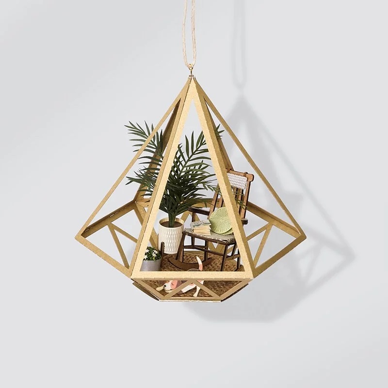 Palm, Rocking Chair & Dog Paper Puzzle - PaperNthought