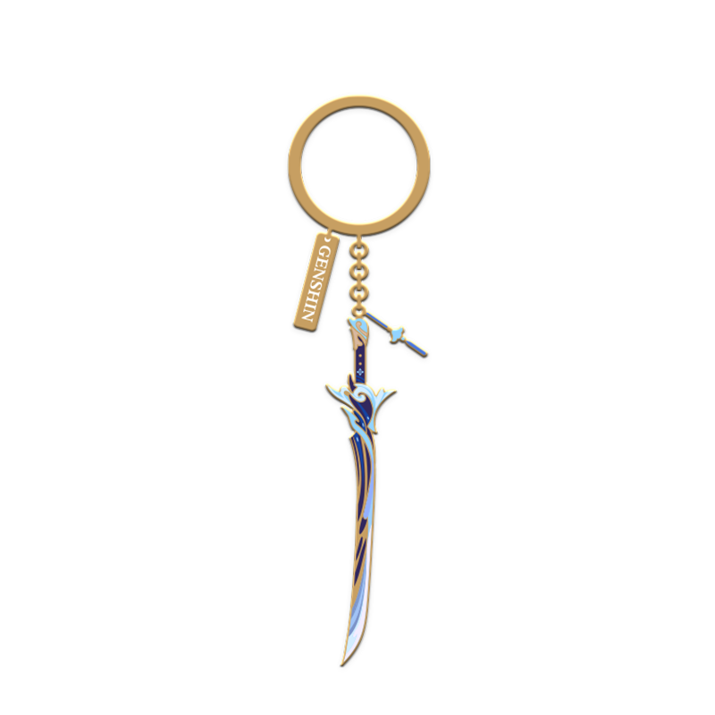 Epitome Invocation Weapon Metal Keychain - Haran Geppaku Futsu