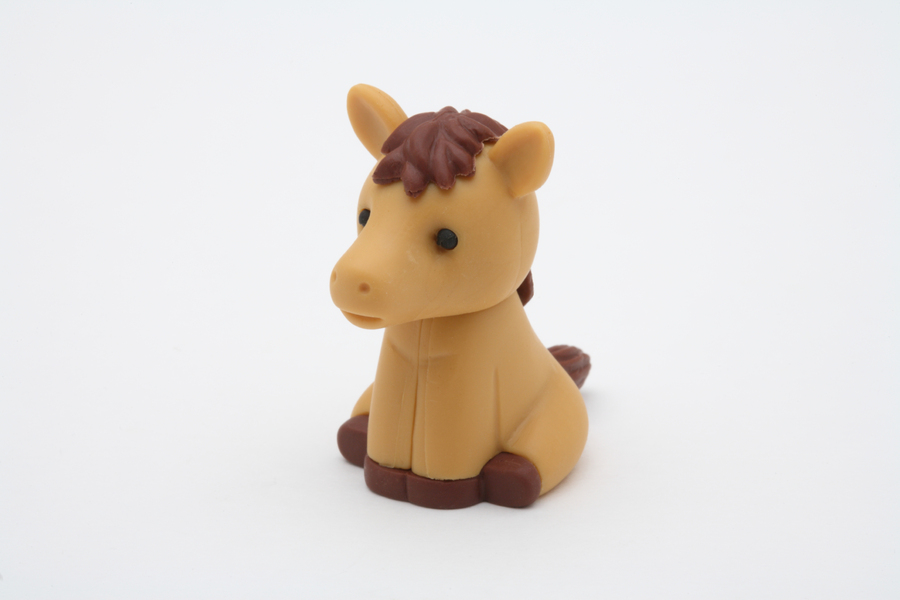 Horse Erasers - Brown (50 pcs/bag)