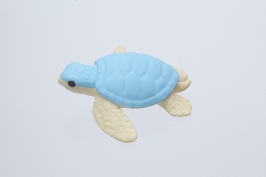 Turtle Erasers - Blue (50 pcs/bag)