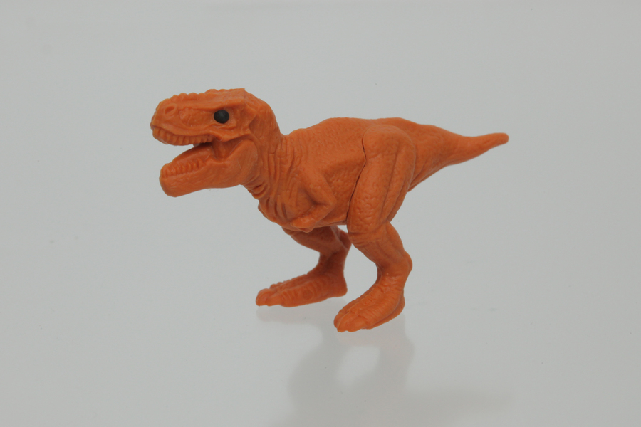 Tyrannosaurus Erasers - Orange (50 pcs/bag)