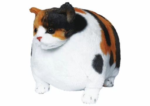 [4571526871734] Normal Fat Cat Plushie - Calico
