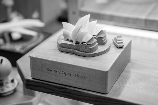 [1060184] Sydney Opera House [DEMO] - City Wooden Music Box (Canon in D)