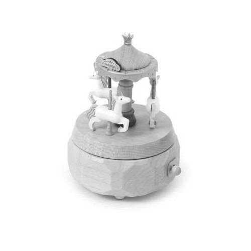 [1060439] Unicorn [DEMO] - Exclusive Double Rotate Music Box