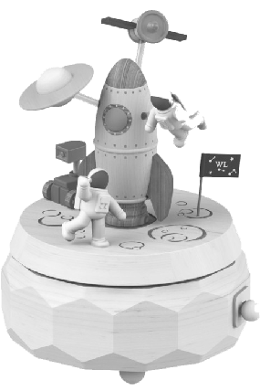[1060450] Spacewalk [DEMO] - Exclusive Double Rotate Music Box
