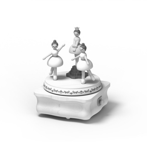 [1060581] Ballet Performance [DEMO] - Exclusive Multi Rotate Music Box