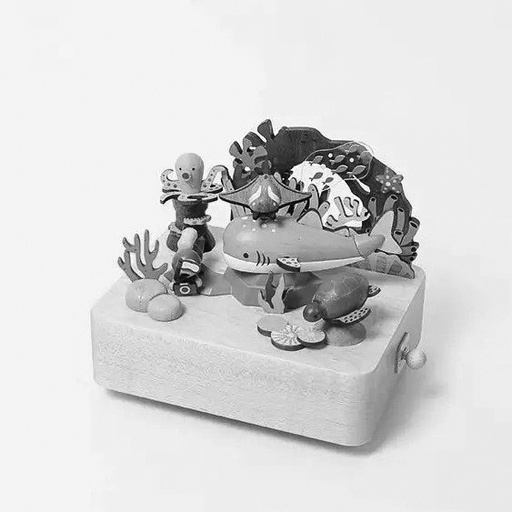 [1062422] Whale shark & Sea Friends [DEMO] - Swaying Music Box