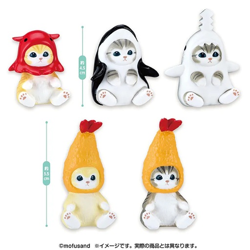 [4513750105247] Mofusand Interior Mini Figure Vol,2 Blind Box - 5 pcs