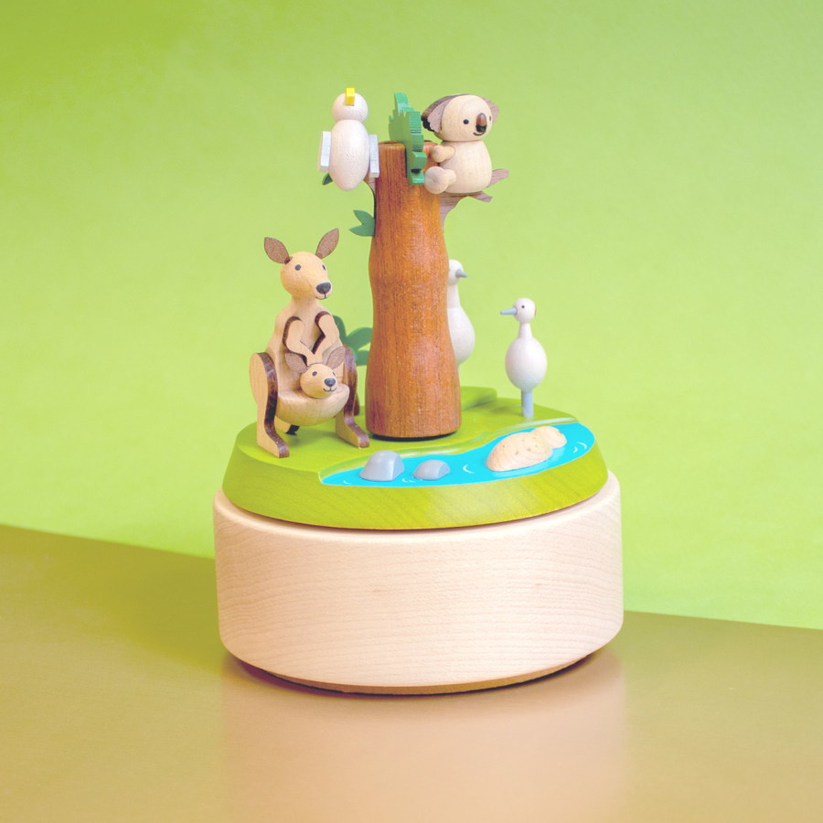 Australian Park - Double Go Around Music Box