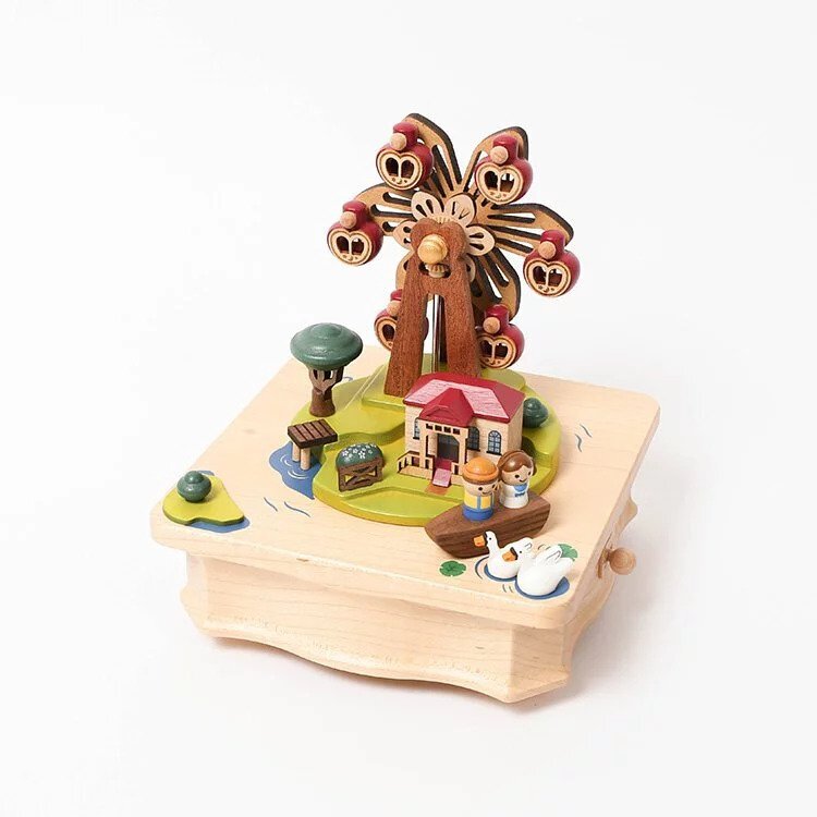Adventures of Huckleberry Finn - Music Round & Round Music Box