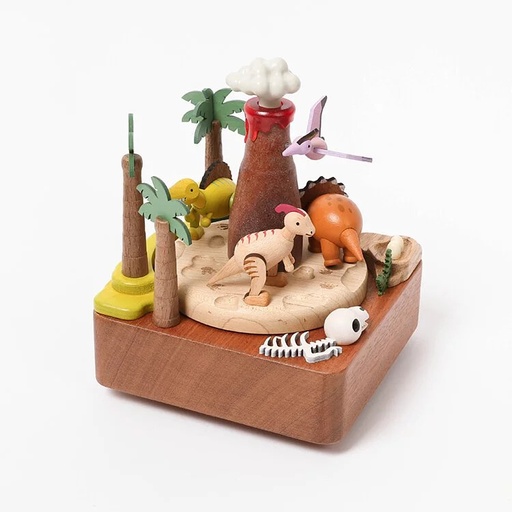 [4711717290771] Dinosaurs & Volcanic - Double Go Around Music Box