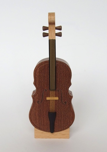 [4711717296933] Cello - Mini Model Music Box