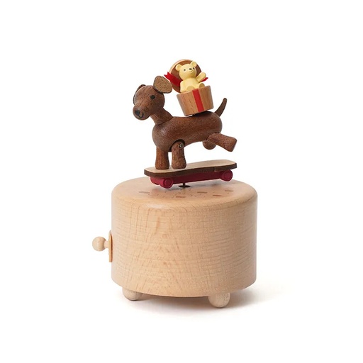 [4711717353216] Skateboard Delivery - Automata Music Box