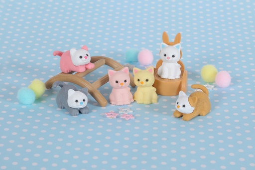 [4991685180117] Pastel Cat Erasers (60 pcs/box)