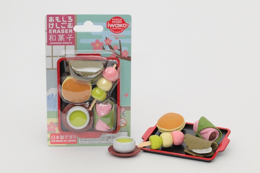 [4991685200266] Japanese Sweets Erasers (10 blisters/box)