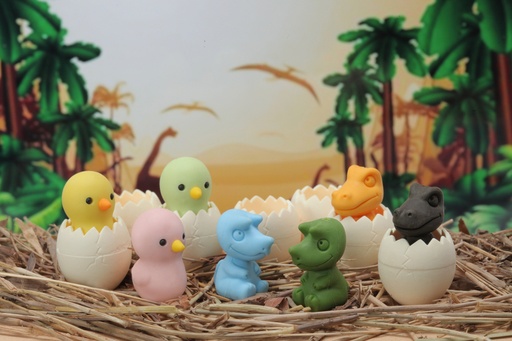 [4991685201263] Egg Erasers (60 pcs/box)