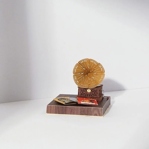 [6971538606108] Phonograph Paper Puzzle - PaperNthought