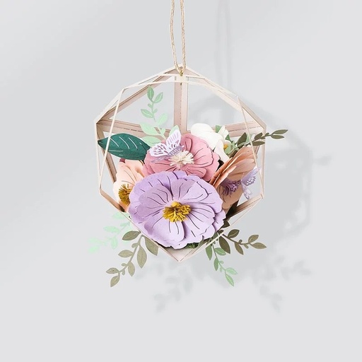 [6971538606511] Flowers & Butterfly Paper Puzzle - PaperNthought