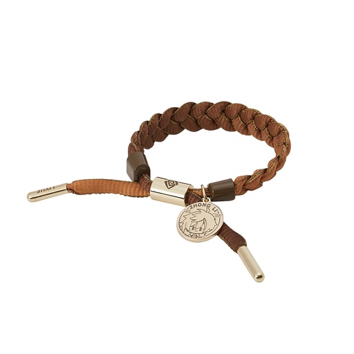 [6974096531103] Character Impression Woven Rope Bracelet - Zhongli