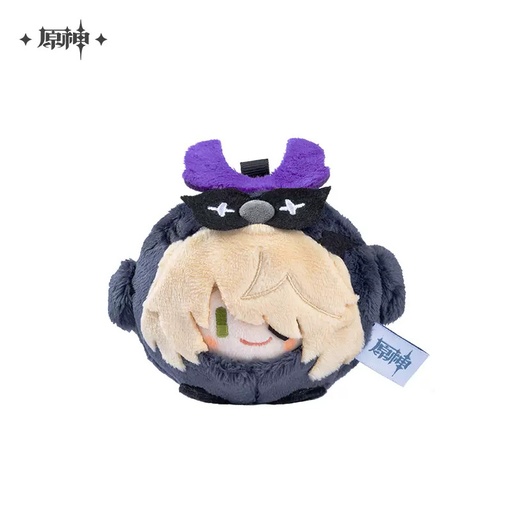 [6975628245666] Teyvat Zoo Dango Plushie Keychain - Fischl