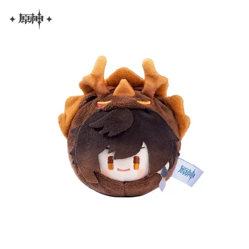 [6975628245673] Teyvat Zoo Dango Plushie Keychain - Zhongli