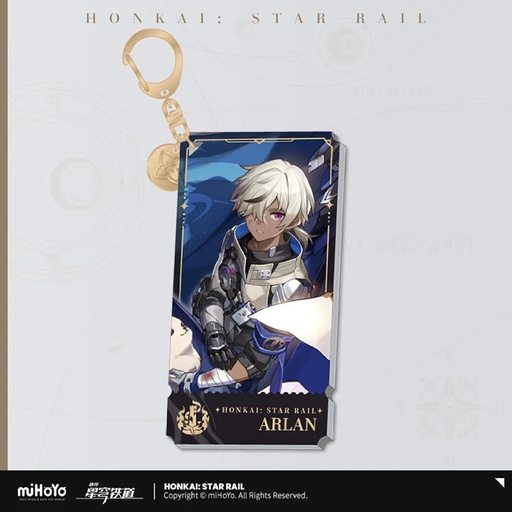 [6976068142416] Character Illustration Series Keychain The Destruction - Arlan
