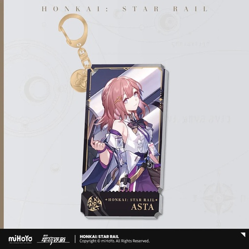 [6976068142423] Character Illustration Series Keychain The Harmony - Asta