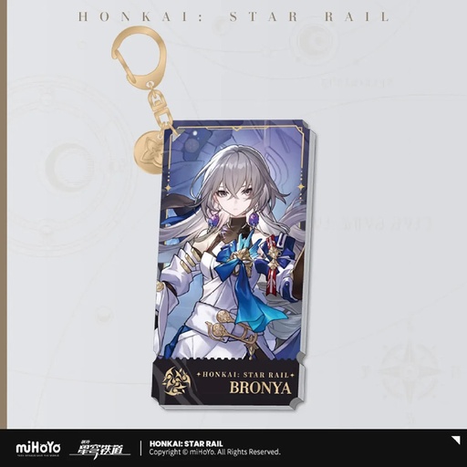 [6976068142461] Character Illustration Series Keychain The Harmony - Bronya