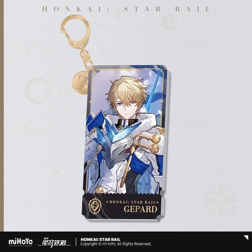 [6976068142478] Character Illustration Series Keychain The Preservation - Gepard