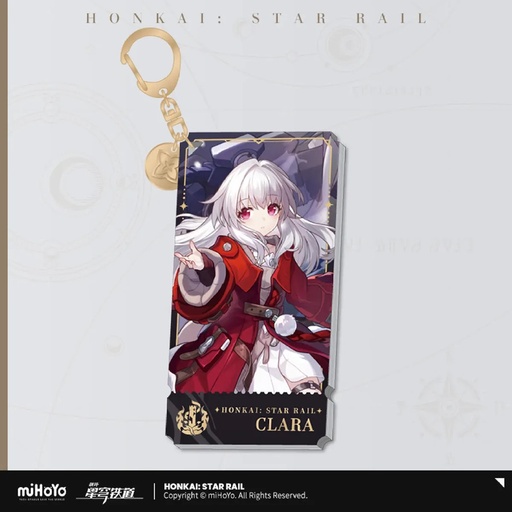 [6976068142485] Character Illustration Series Keychain The Destruction - Clara