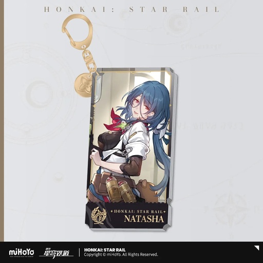 [6976068142508] Character Illustration Series Keychain The Abundance - Natasha