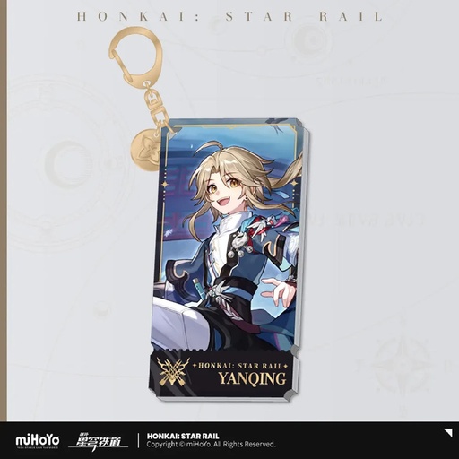 [6976068142744] Character Illustration Series Keychain The Hunt - Yanqing