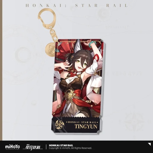 [6976068142782] Character Illustration Series Keychain The Harmony - Tingyun