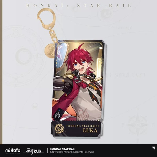 [6976068148463] Character Illustration Series Keychain The Nihility - Luka