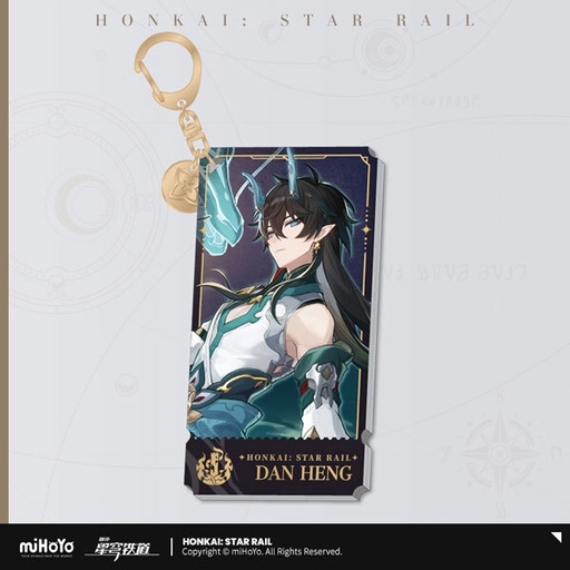 [6976068148470] Character Illustration Series Keychain The Destruction - Dan Heng·Imbibitor Lunae