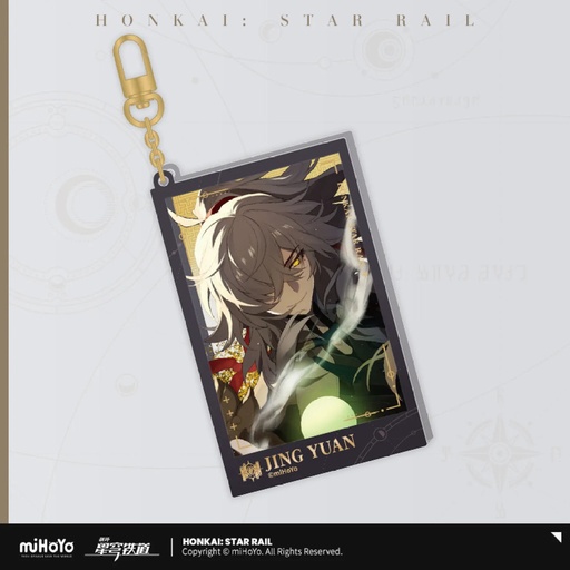 [6976068148661] Countdown to Departure Series Quicksand Keychain - Jing Yuan
