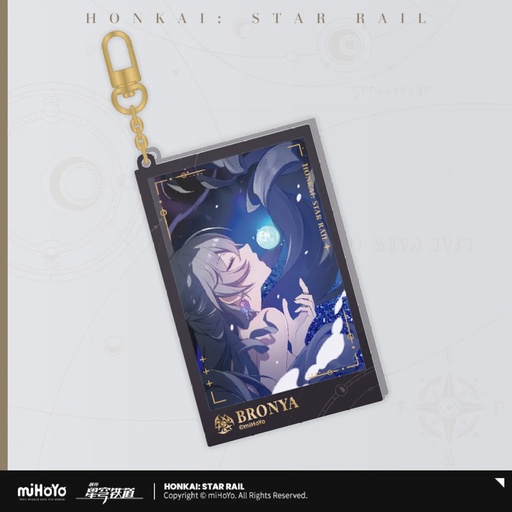 [6976068148678] Countdown to Departure Series Quicksand Keychain - Bronya