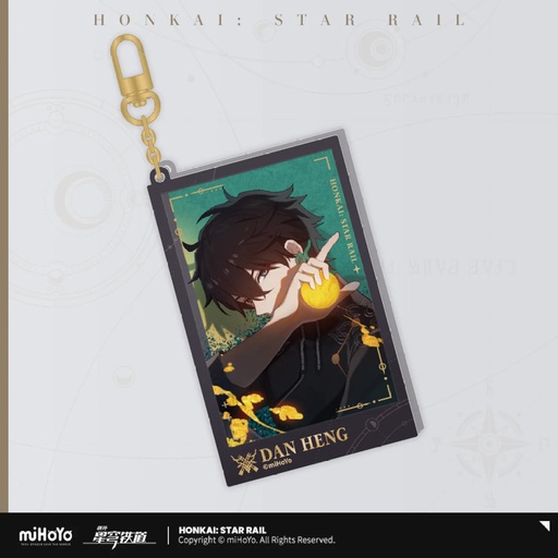 [6976068148692] Countdown to Departure Series Quicksand Keychain - Dan Heng