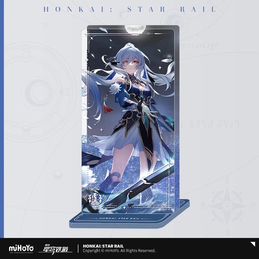 [6976525003038] Light Cones Series Acrylic Quicksand Stand - Jingliu, I Shall Be My Own Sword
