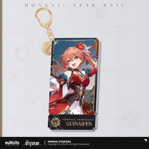 [6976525003588] Character Illustration Series Keychain The Nihility - Guinaifen