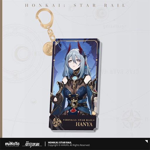[6976525003618] Character Illustration Series Keychain The Harmony `- Hanya