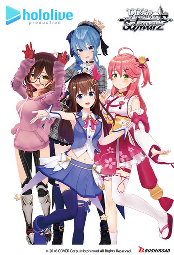 [8885009406648] [Weiss Schwarz] hololive production: hololive 0th Generation Trial Deck+ Display Box