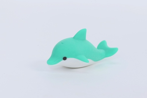 [ERBDOU002] Dolphin Erasers - Green (50 pcs/bag)