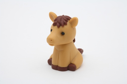 [ERBDOU043] Horse Erasers - Brown (50 pcs/bag)