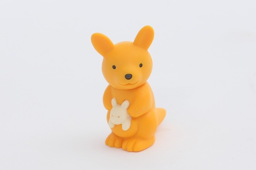 [ERBDOU111] Kangaroo Erasers - Orange (50 pcs/bag)