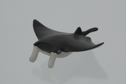 [ERBDOU170] Manta Ray Erasers - Black (50 pcs/bag)
