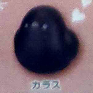 [yell_2_3] Squishy Bird Kotori no Yura-rin (5,7cm) - Crow