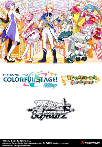 [8885021120805] [Weiss Schwarz]  HATSUNE MIKU: COLORFUL STAGE! Wonderlands×Showtime - Trial ﻿Deck + Display Box